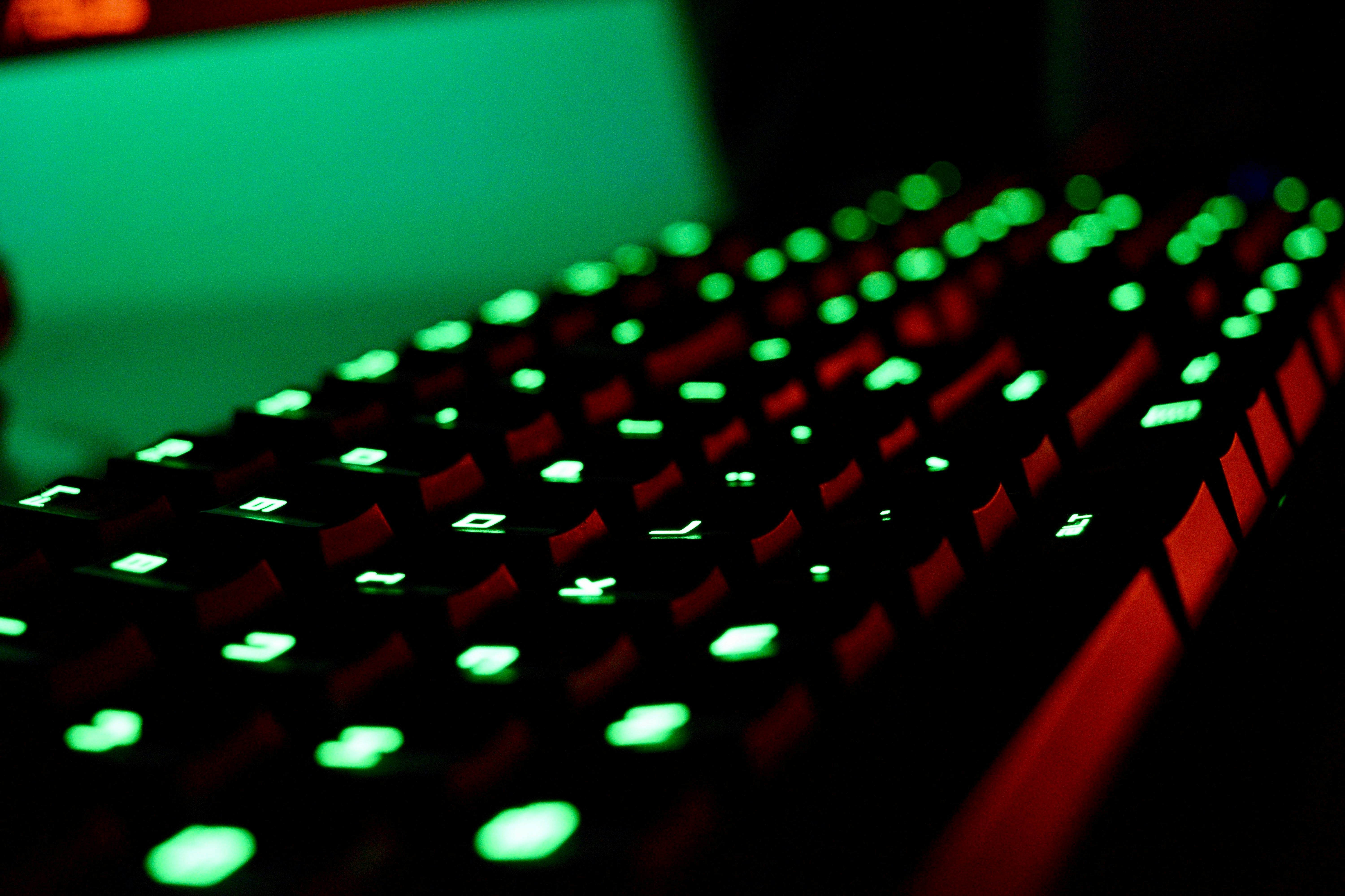 Image clavier vert